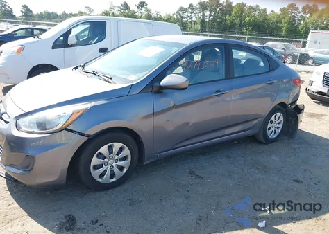 2016 Hyundai Accent Se z USA, uszkodzony, nr VIN KMHCT4AE2GU102405